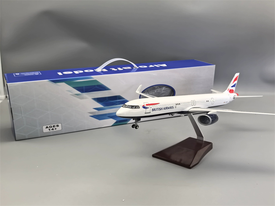 Model Kit Airplane - Samolot Żywica Skala 1/100 321neo A321