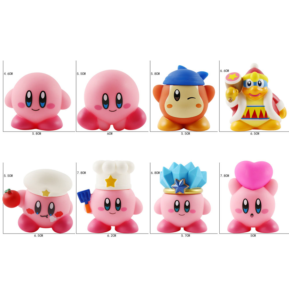 Model Kit Kirby - Figurki akcji Kirby z 2026 roku,