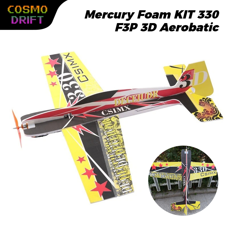 Model Kit Expert - Elektryczny model samolotu RC F3P 3D