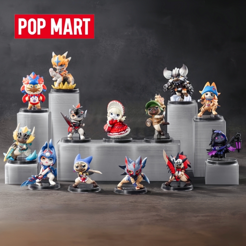 Model Kit Brand - Gorąca sprzedaż, oryginalne figurki Popmart Monster