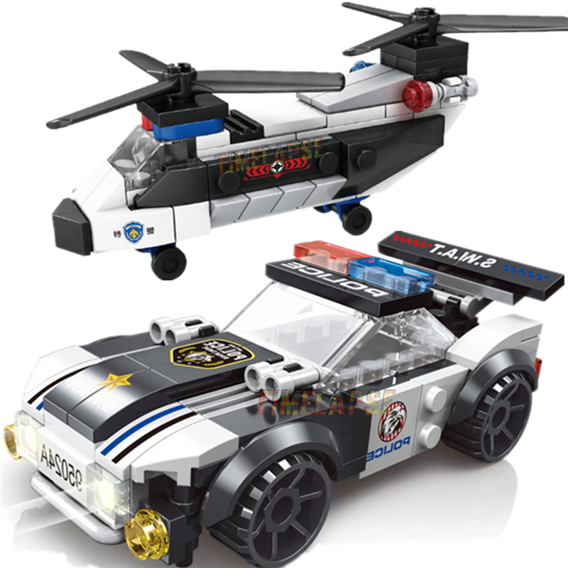 Model Kit Expert - Nowy DIY MOC samolot miejski SWAT