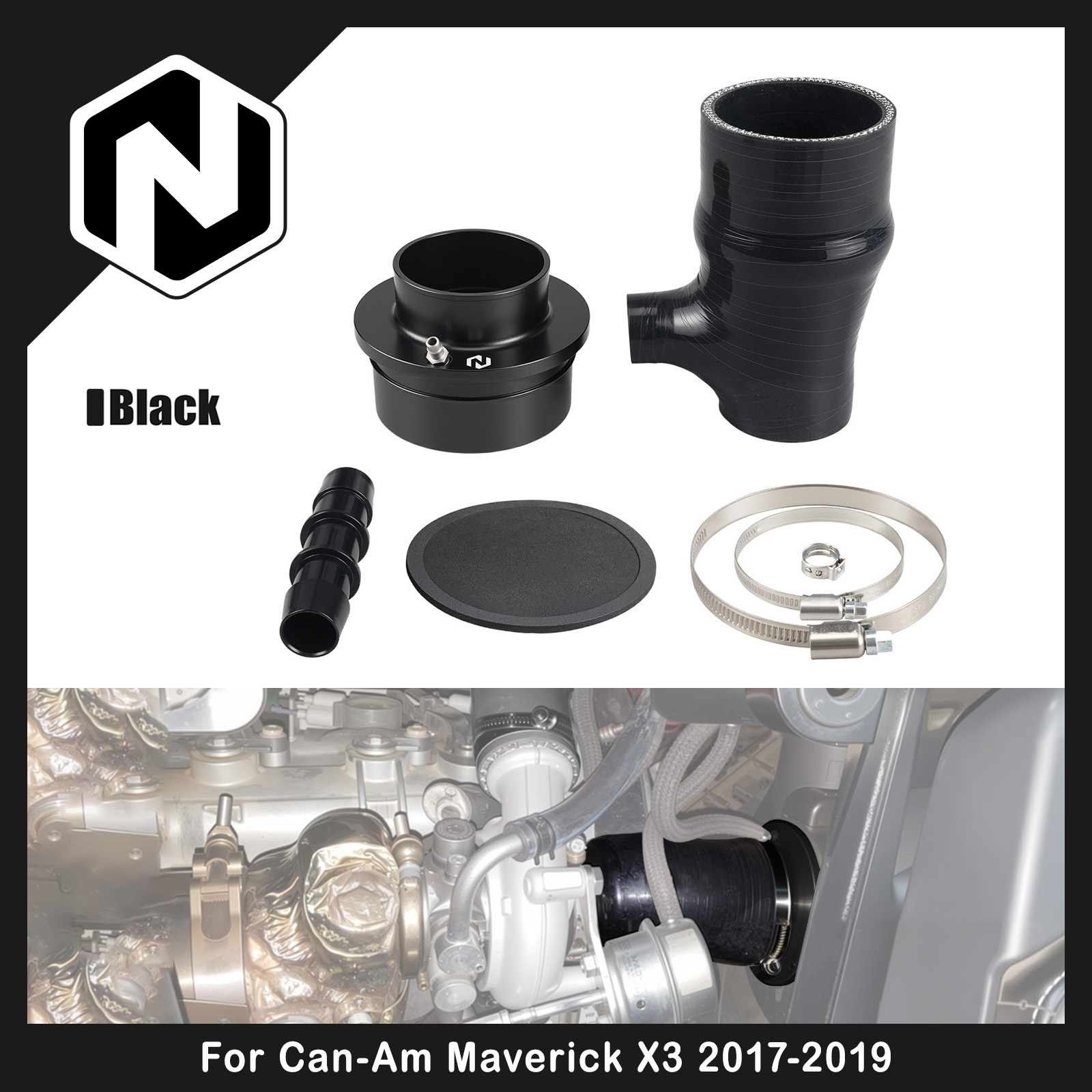 Model Kit Brand - Zestaw silikonowych węży dolotowych NICECNC do