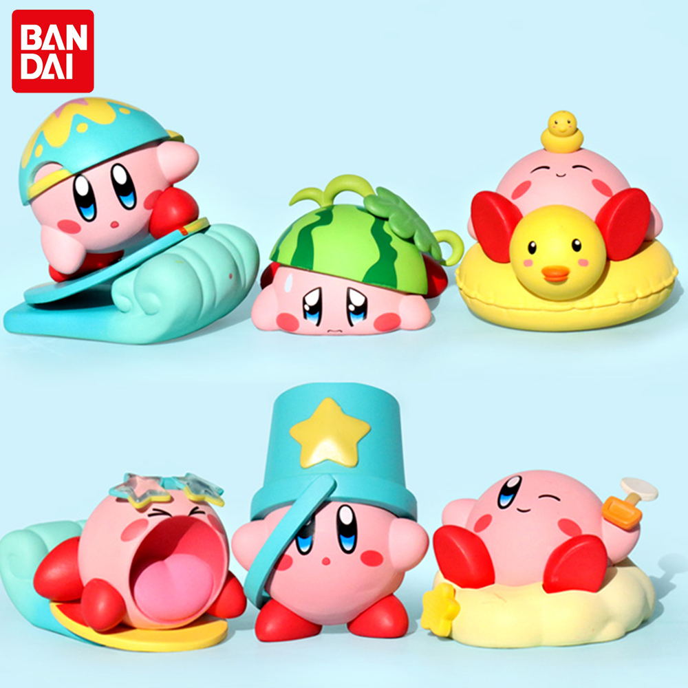 Model Kit Kirby - Gorący zestaw 6 sztuk figurki Kirby