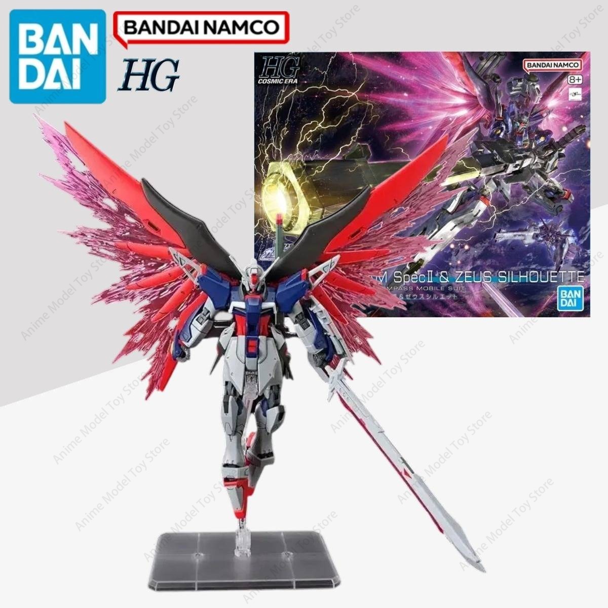 Model Kit Zeus - Oryginalne figurki Bandai w magazynie, autentyczne