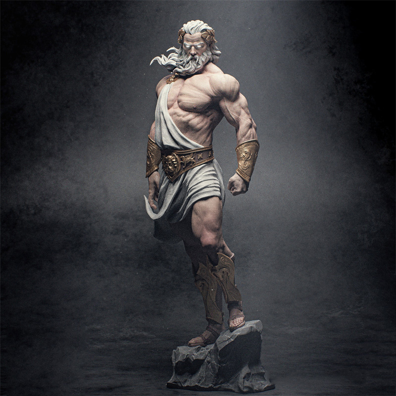 Model Kit Zeus - 1/24 75mm 1/18 zestaw modeli do