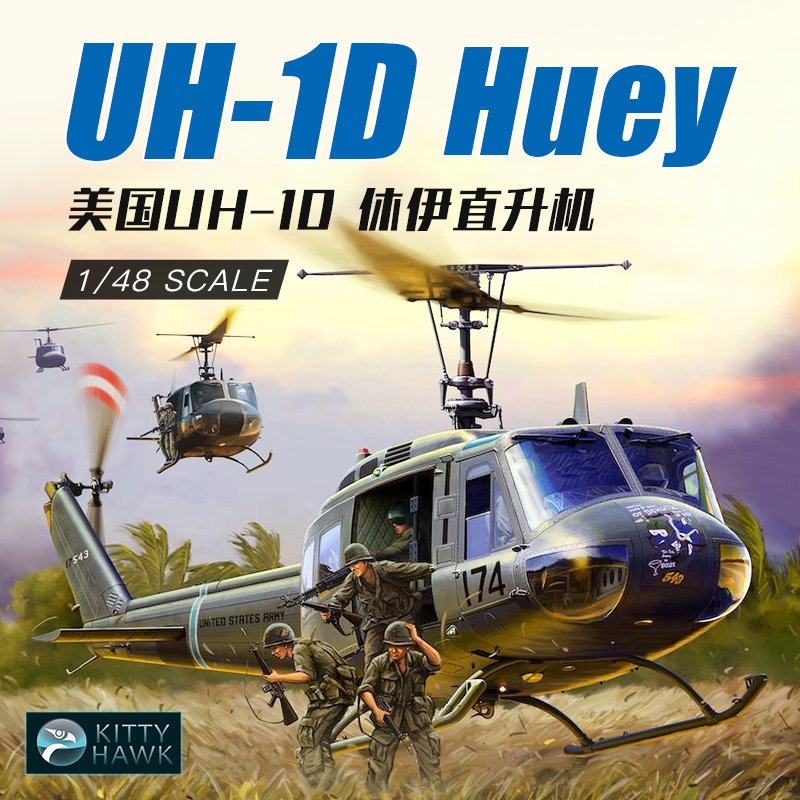 Model Kit Helicopter - Zestaw do montażu modelu samolotu Kitty