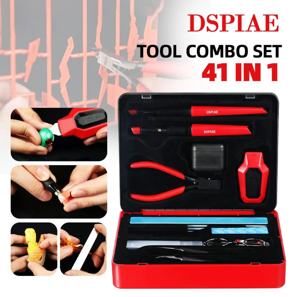 Model Kit Tweezers - Zestaw narzędzi DSPIAE TC-S01 do modeli