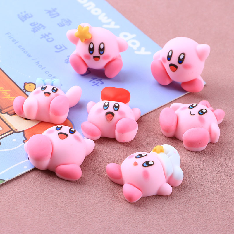 6 szt./zestaw Urocze Figurki z – Model Kit Kirby recenzja i cena