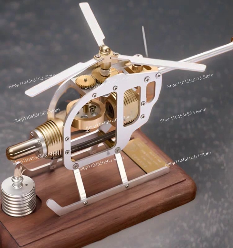 Mini Helikopter z Silnikiem St – Model Kit Helicopter recenzja i cena