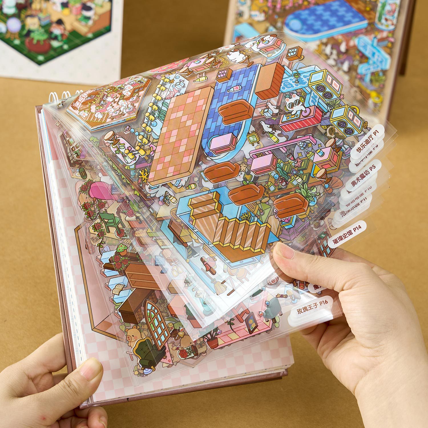 3D Miniature Scene Sticker Boo – Model Kit Tweezers recenzja i cena