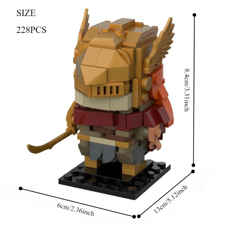 228 elementów Średniowieczna F – Model Kit Valkyrie recenzja i cena