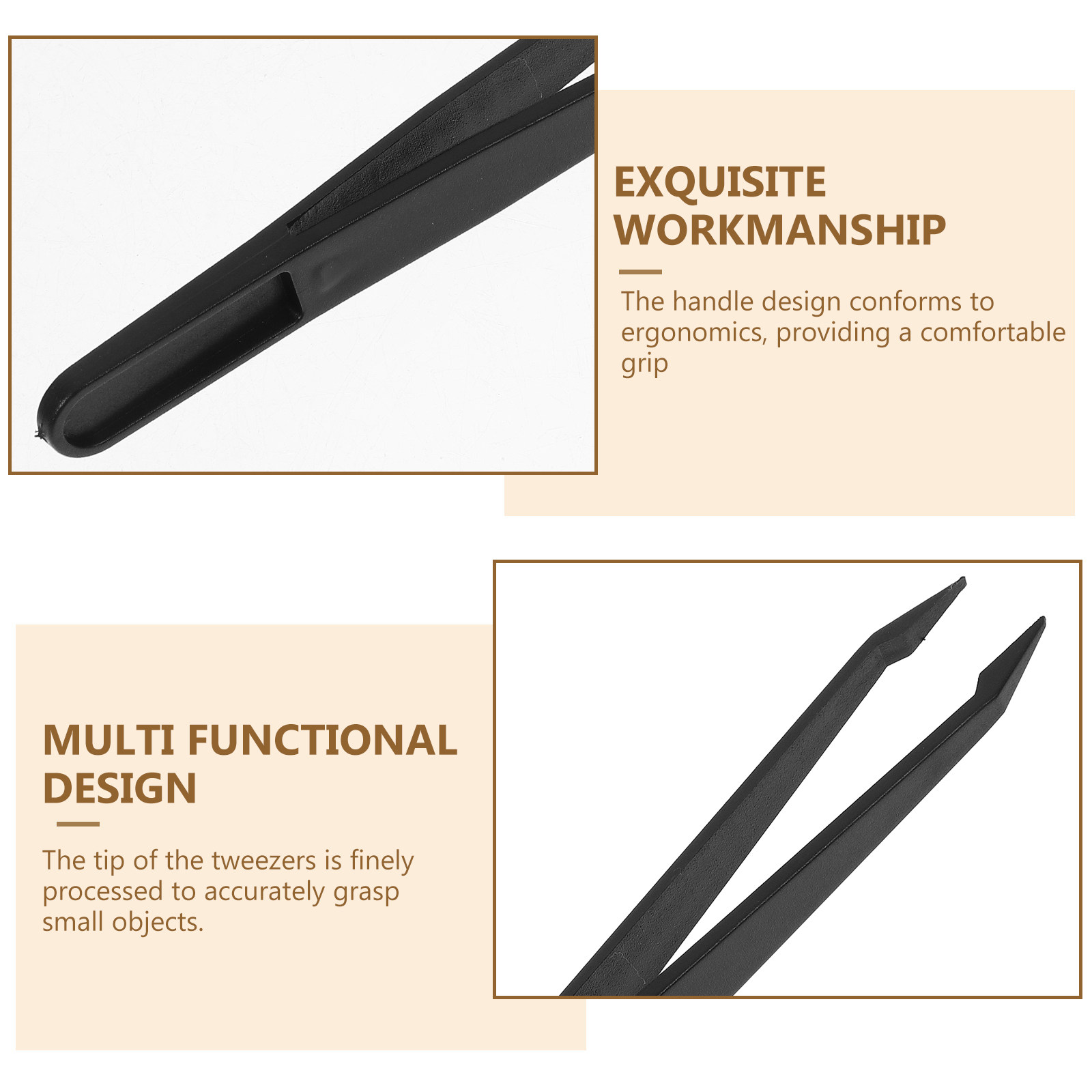 10 szt. Plastikowych precyzyjn – Model Kit Tweezers recenzja i cena