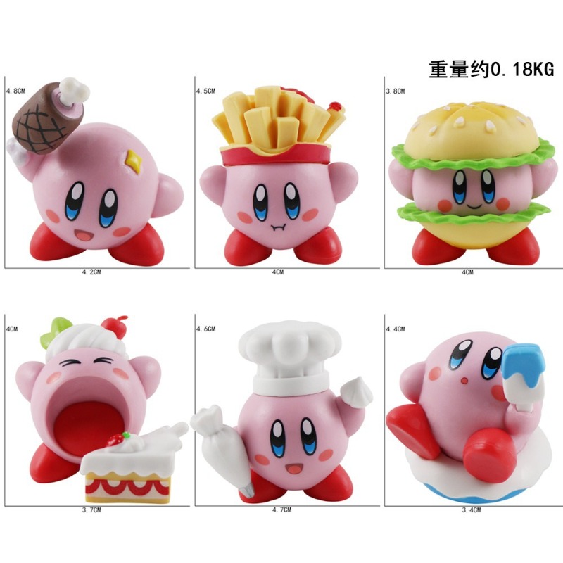 Nowe Śliczne Anime 6 szt./zest – Model Kit Kirby recenzja i cena
