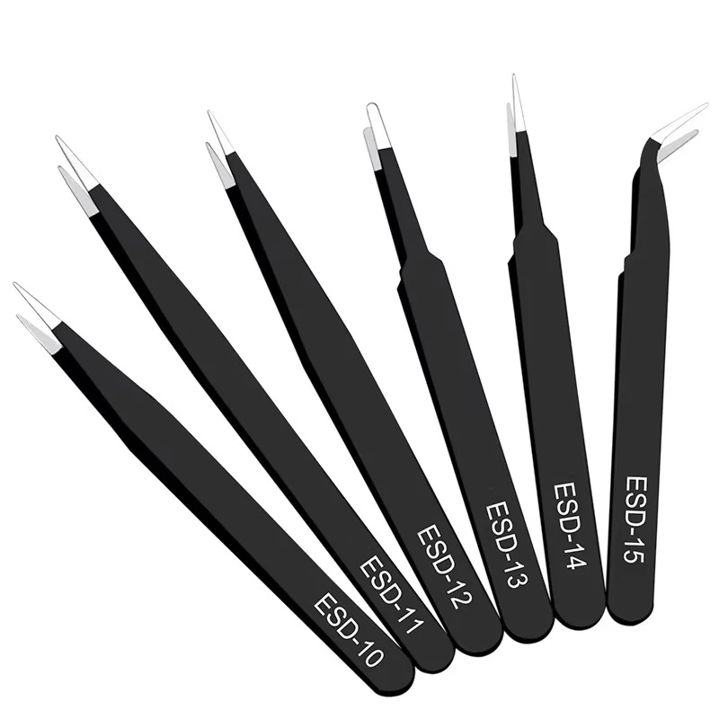 Zestaw 6 szt. antystatycznych  – Model Kit Tweezers recenzja i cena