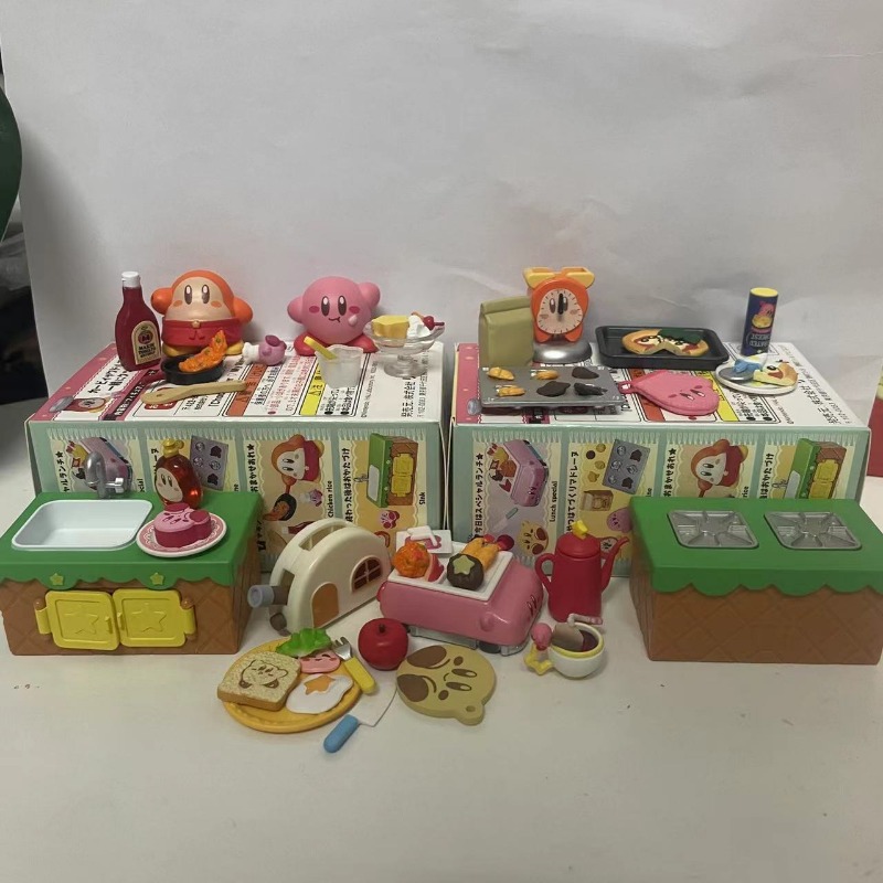 Zestaw 8 szt. figurek anime Ki – Model Kit Kirby recenzja i cena