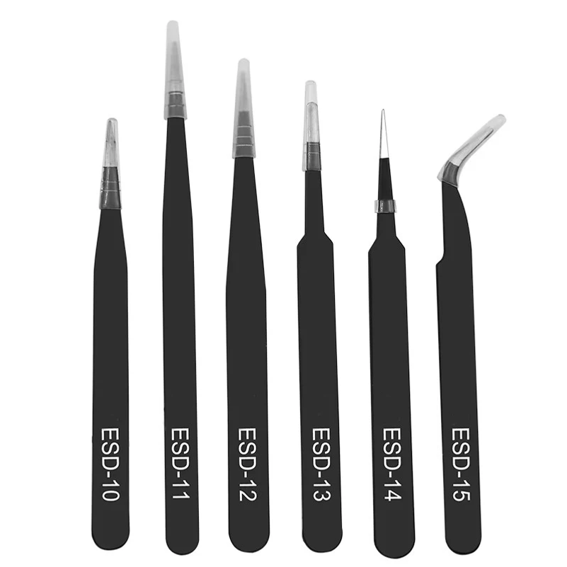 Zestaw 6 szt. antystatycznych  – Model Kit Tweezers recenzja i cena