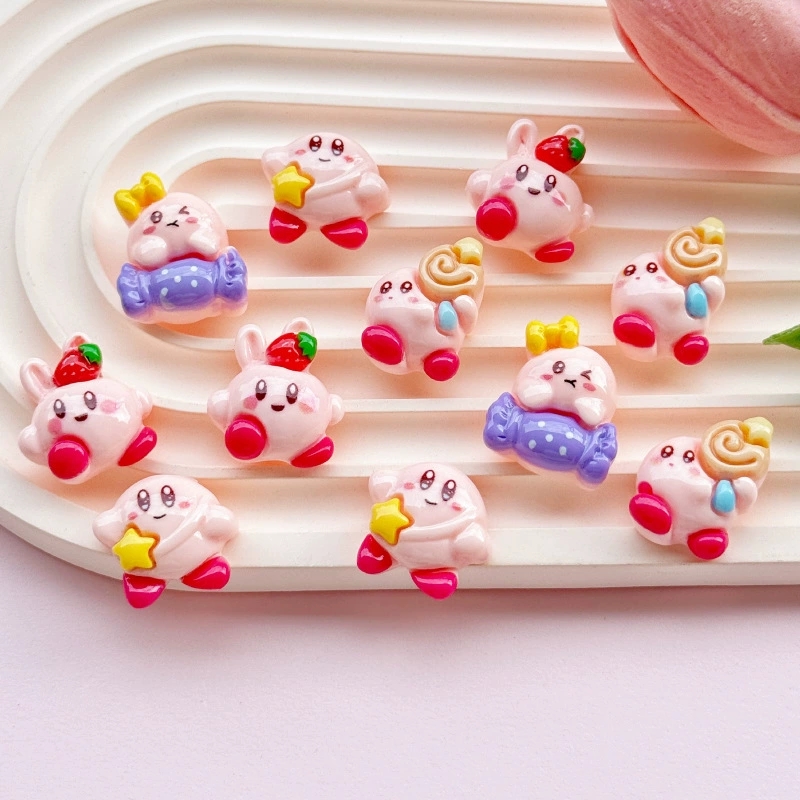 7 szt./zestaw Urocze Mini Figu – Model Kit Kirby recenzja i cena