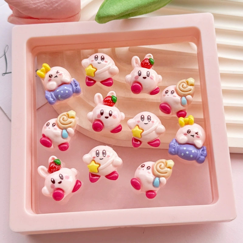 7 szt./zestaw Urocze Mini Figu – Model Kit Kirby recenzja i cena