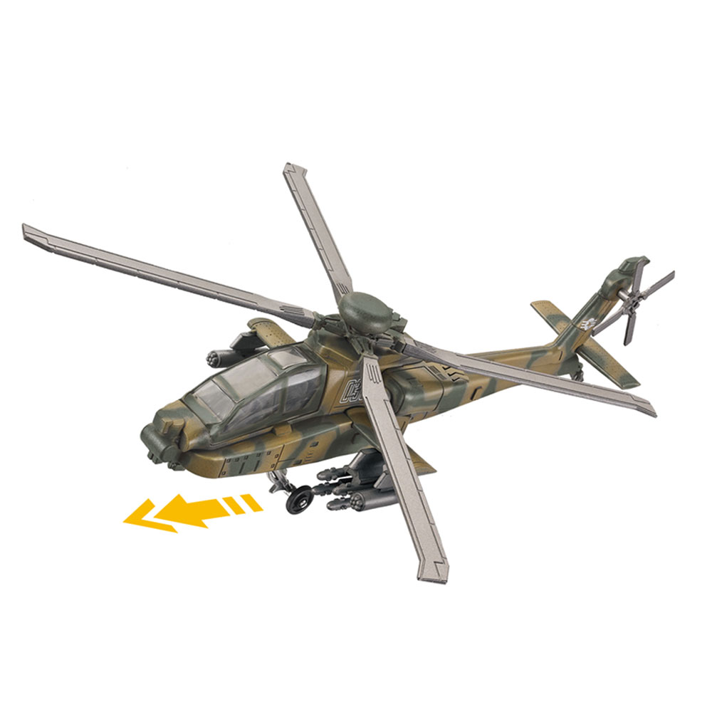 1: 72 AH64 helikopter zabawka  – Model Kit Helicopter recenzja i cena