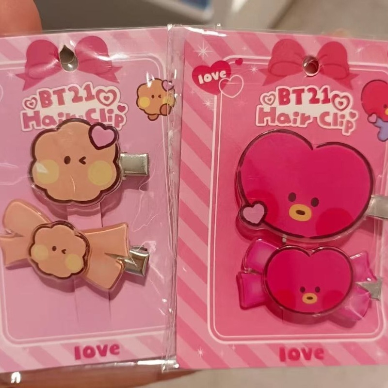Spinki do włosów BT21 Koya RJ  – Model Kit Plastic recenzja i cena