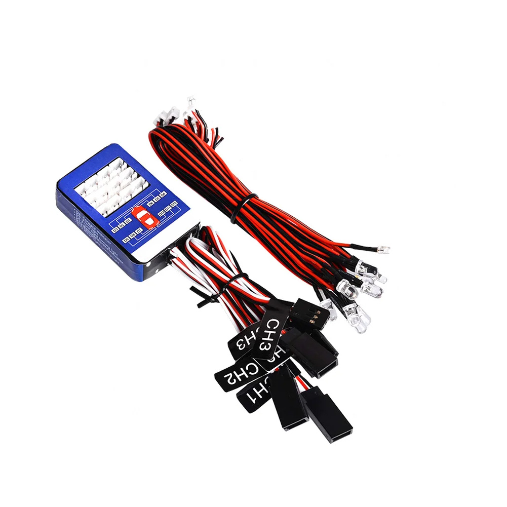 Zestaw oświetlenia RC 12 LED,  – Model Kit Helicopter recenzja i cena