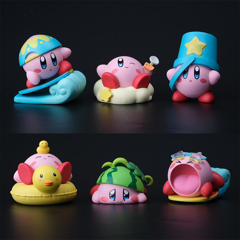 Gorący zestaw 6 sztuk figurki  – Model Kit Kirby recenzja i cena